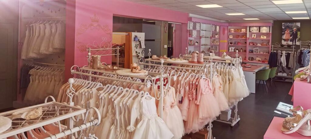 ruime winkel Droomjurken Lauwe met jurken voor huwelijk, communie, lentefeest en vormsel